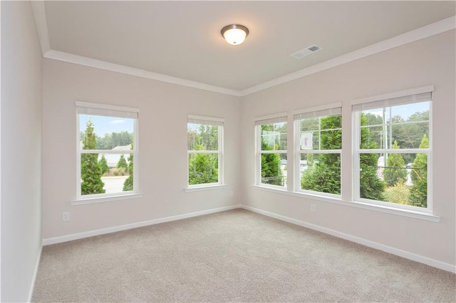 Spacious, unfurnished interior of a new home in Creekwood, Powder Springs (Image 13). Spacious, unfurnished interior of a new home in Creekwood, Powder Springs (Image 13).