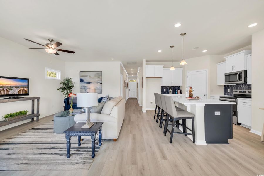 Furnished interior view inside a new home in Briarfield, Conway (Image 14).