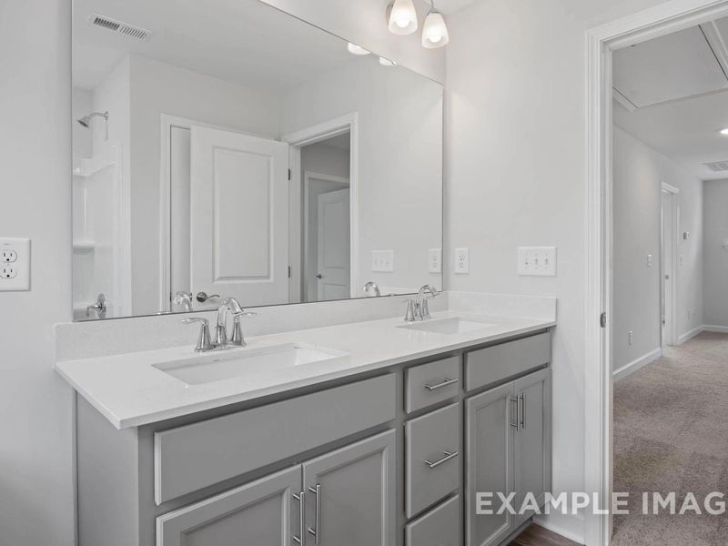 Furnished interior view inside a new home in Tobacco Road, Angier (Image 12).