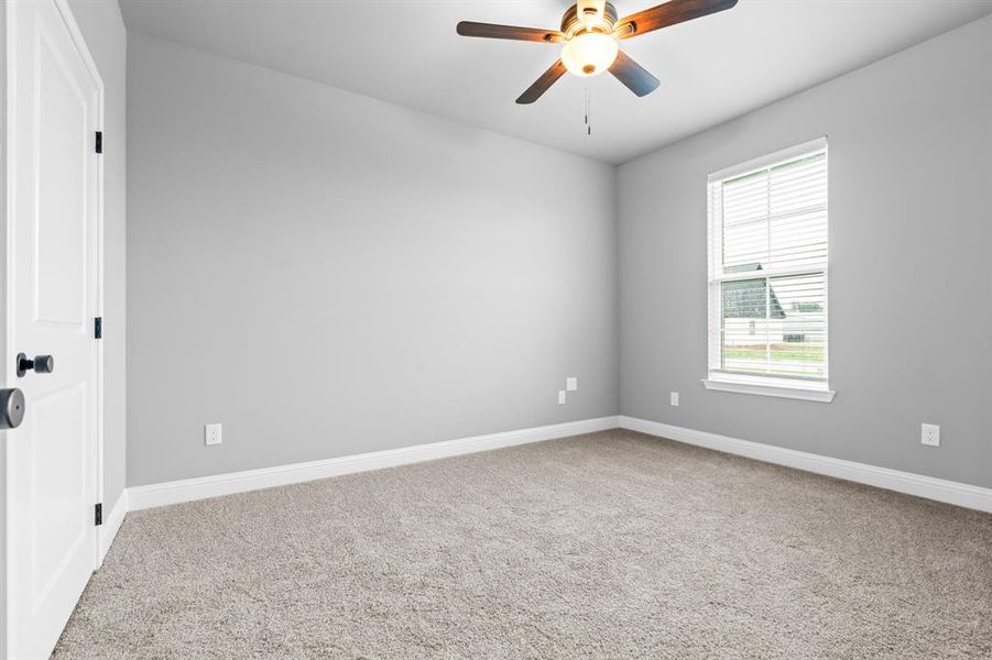 3rd Bedroom with ceiling fan 3rd Bedroom with ceiling fan