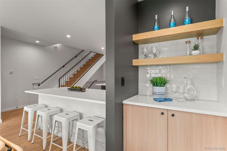 Furnished interior view inside a new home in , Denver (Image 36).