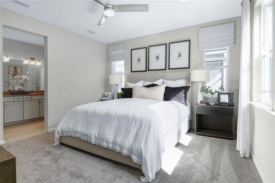 Furnished interior view inside a new home in Waterset, Apollo Beach (Image 13).
