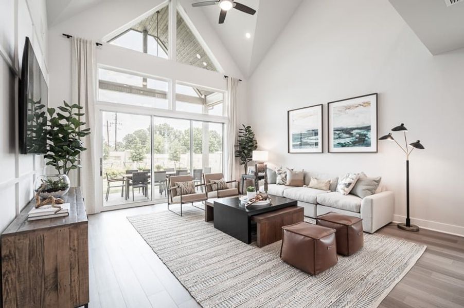 Representative furnished interior of a home built from the Tanager by Tri Pointe Homes in Oakhill Reserve 45’, Tomball (Image 13). Representative furnished interior of a home built from the Tanager by Tri Pointe Homes in Oakhill Reserve 45’, Tomball (Image 13).