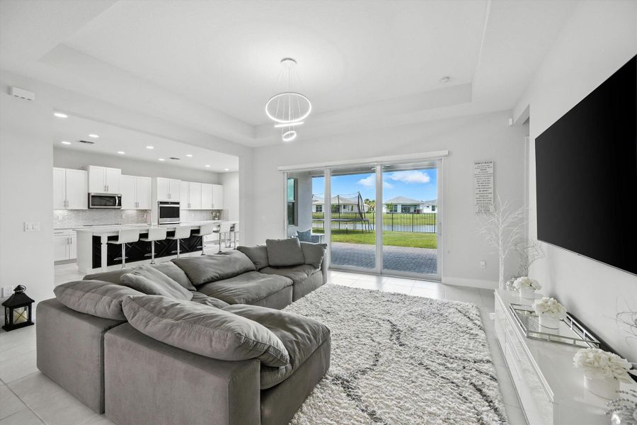 Furnished interior view inside a new home in , Westlake (Image 45).