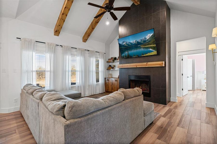 Furnished interior view inside a new home in Grace Lane Estates, Brock (Image 27).