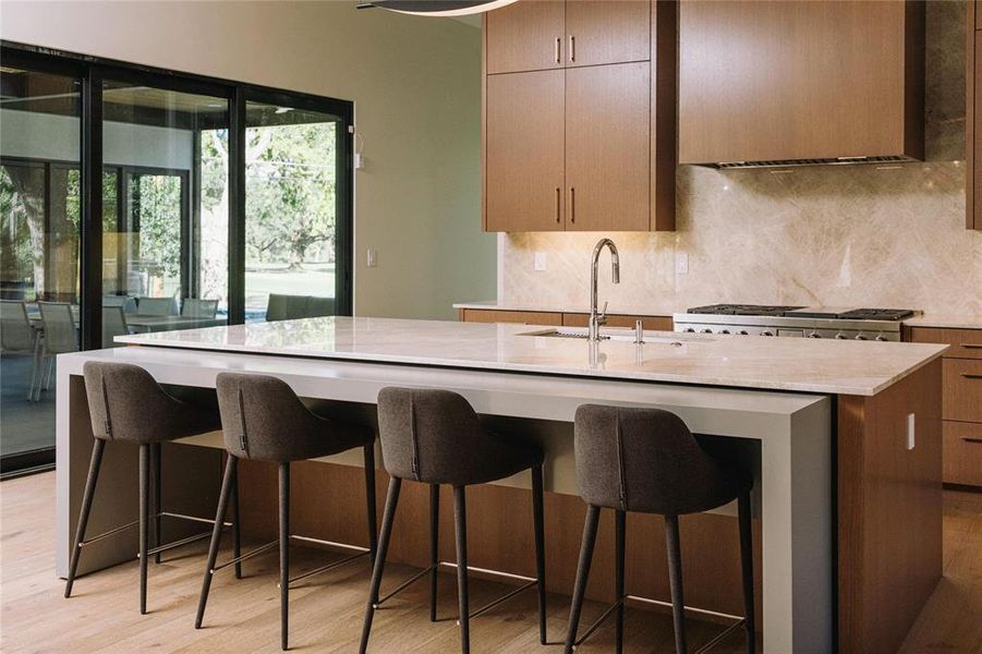 Furnished interior view inside a new home in , Dallas (Image 3).