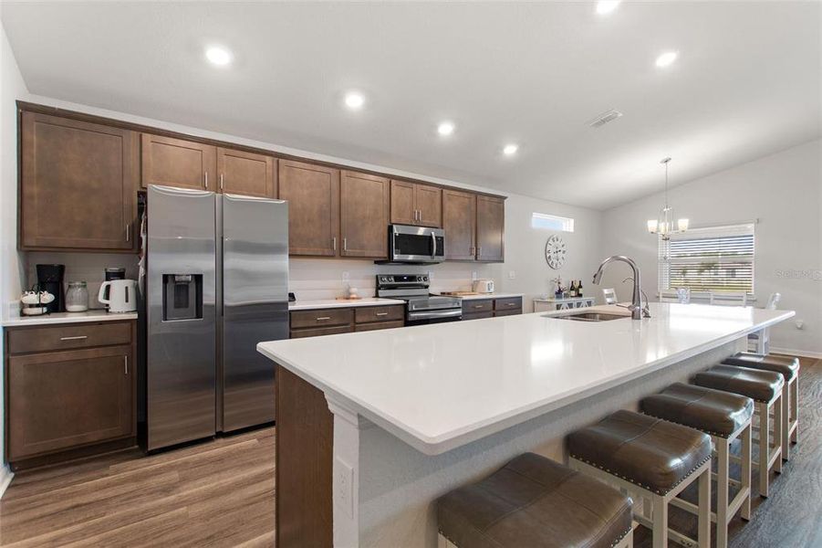 Furnished interior view inside a new home in , Winter Haven (Image 11).