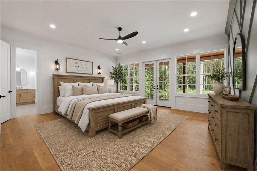 Furnished interior view inside a new home in , Bethlehem (Image 12).