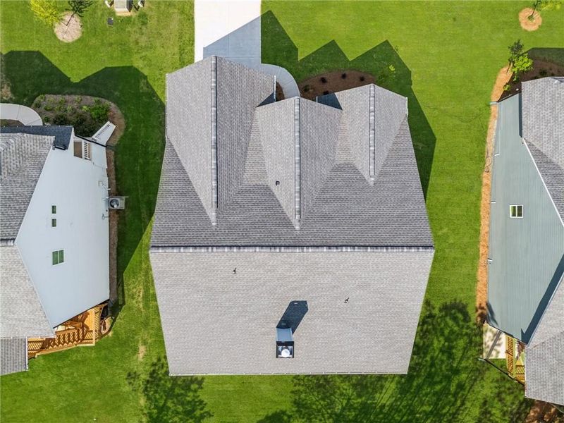 Exterior details and patio area of a home in Traditions of Braselton, Jefferson (Image 2).