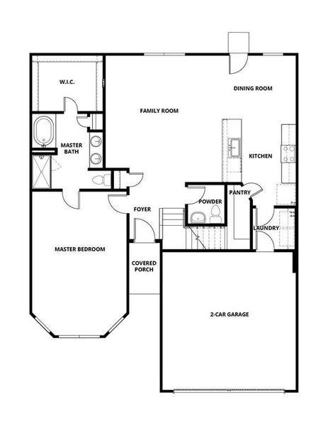 Home floor plan