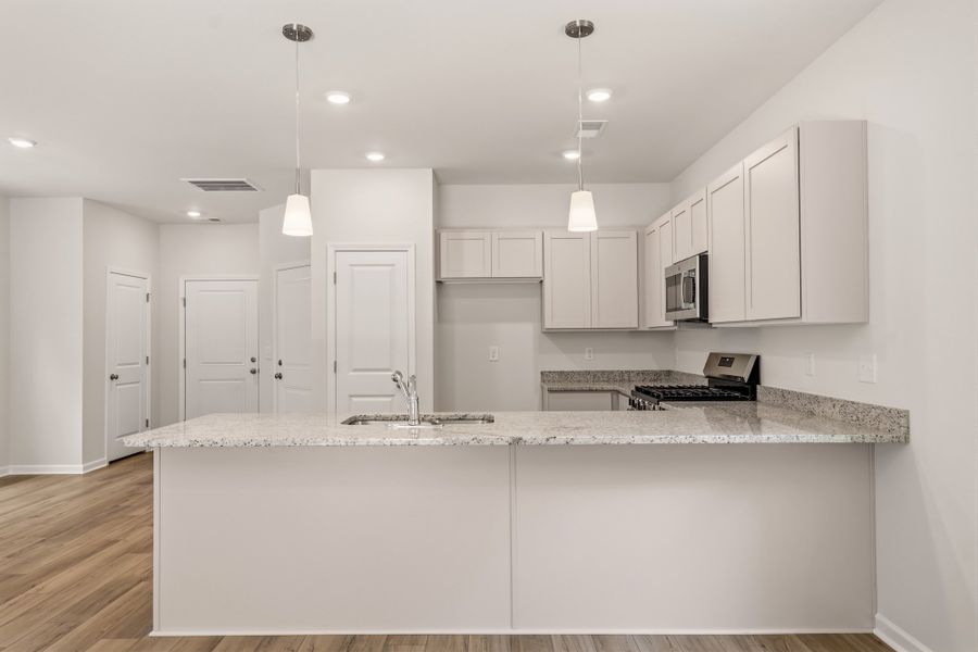 Furnished interior view inside a new home in Braxton Place, Moore (Image 8).