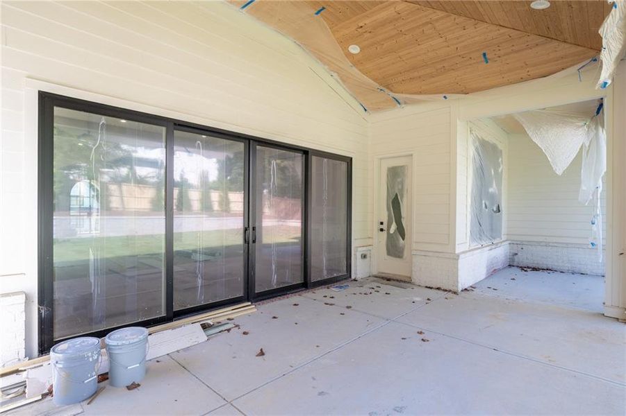 Exterior details and patio area of a home in , Alpharetta (Image 3).