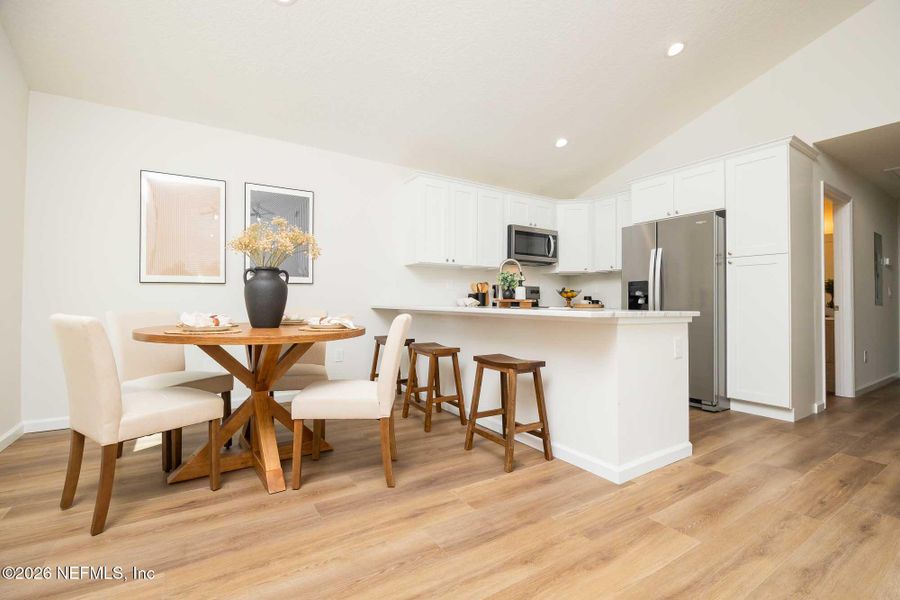 Furnished interior view inside a new home in , St. Augustine (Image 5). Furnished interior view inside a new home in , St. Augustine (Image 5).