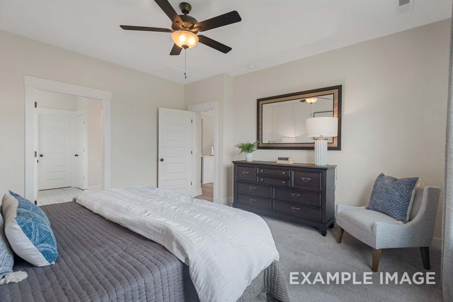 Furnished interior view inside a new home in Woods Crossing, Gallatin (Image 39).