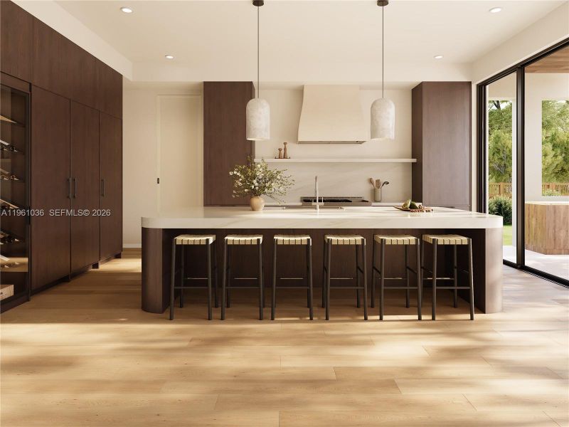 Custom Built Oak Kitchen