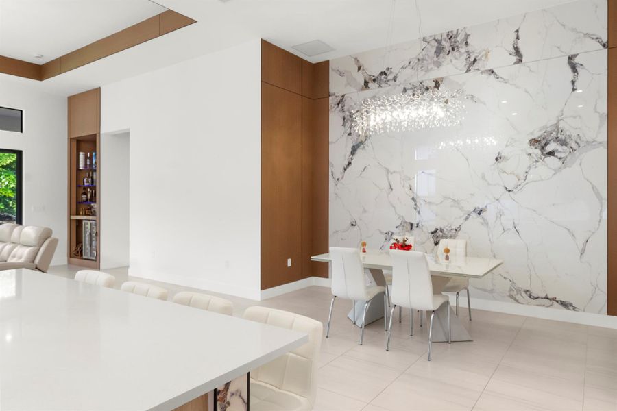 Furnished interior view inside a new home in , Boca Raton (Image 66). Furnished interior view inside a new home in , Boca Raton (Image 66).