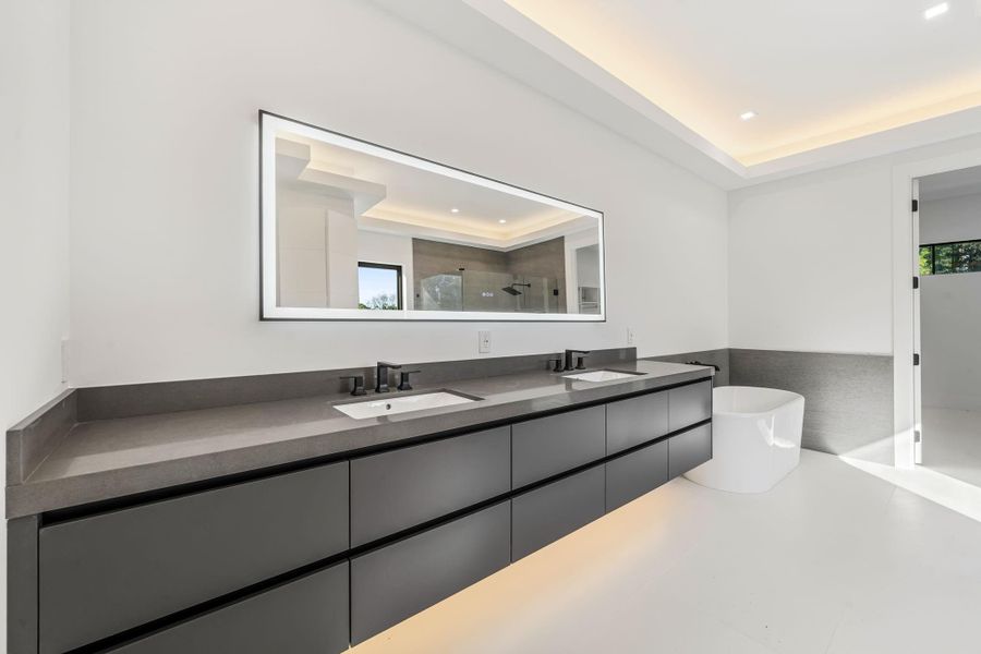 Furnished interior view inside a new home in , Loxahatchee (Image 5).