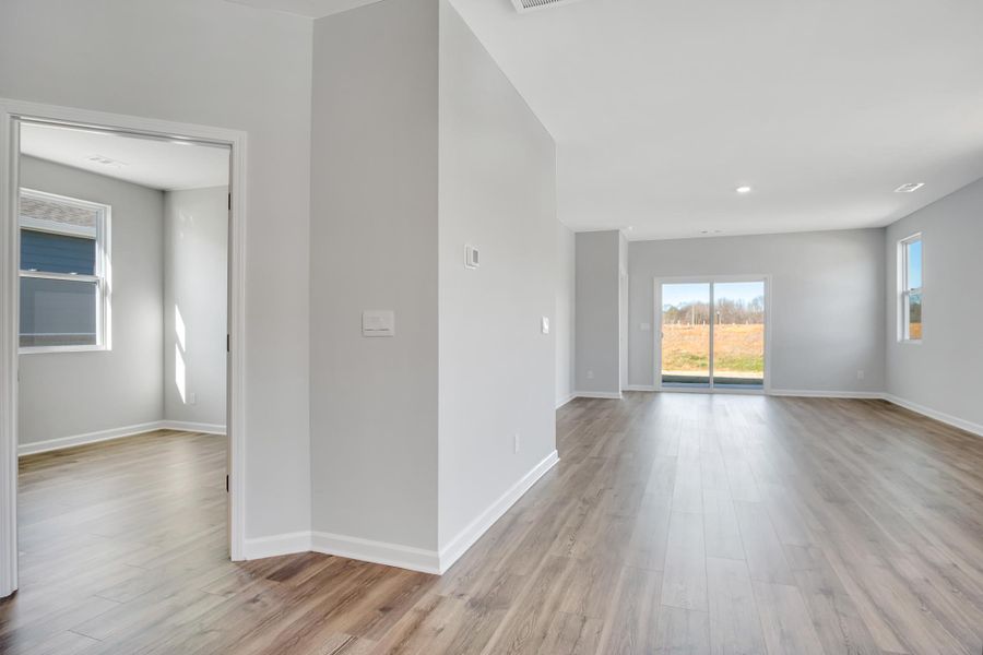Representative unfurnished interior of a home built from the Desmond by D.R. Horton in Legacy Farms, White House (Image 22).