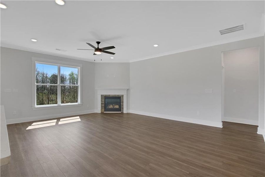 Spacious, unfurnished interior of a new home in Marble Tree, Ball Ground (Image 31). Spacious, unfurnished interior of a new home in Marble Tree, Ball Ground (Image 31).