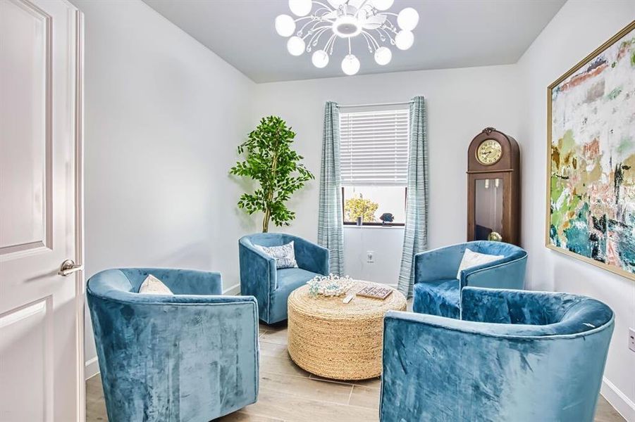 Furnished interior view inside a new home in , Fort Myers (Image 6).