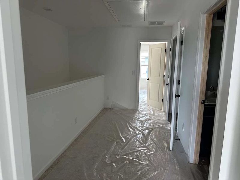 Loft Area Construction Progress