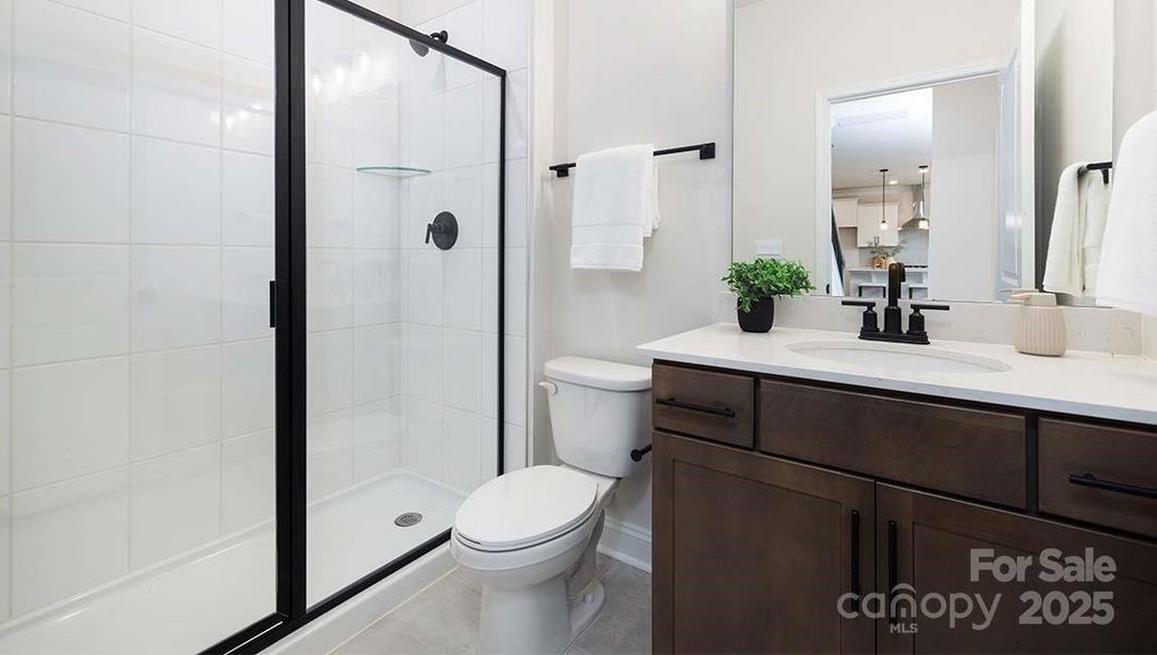 Furnished interior view inside a new home in Falls Cove, Troutman (Image 8).