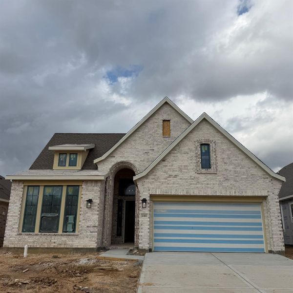 In-progress construction of a new home in Wood Leaf Reserve, Tomball, TX (Image 9).