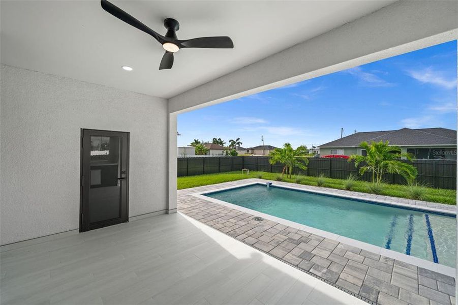 Exterior details and patio area of a home in , Cape Coral (Image 29). Exterior details and patio area of a home in , Cape Coral (Image 29).