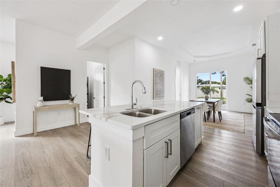 Furnished interior view inside a new home in , Orlando (Image 26).