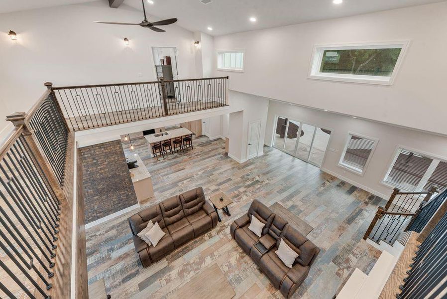 Furnished interior view inside a new home in , Krum (Image 12). Furnished interior view inside a new home in , Krum (Image 12).