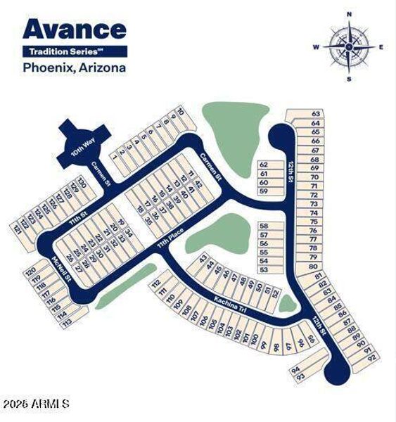 Avance community map