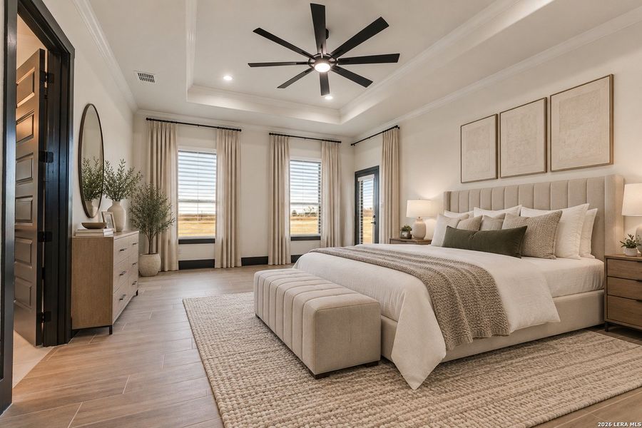 Furnished interior view inside a new home in , Castroville (Image 7).