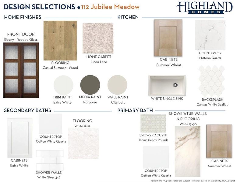 Design Selections for the Barletta