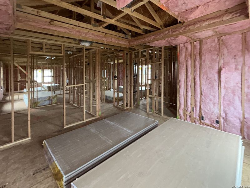 In-progress construction of a new home in Hennersby Hollow, San Antonio, TX (Image 13). In-progress construction of a new home in Hennersby Hollow, San Antonio, TX (Image 13).