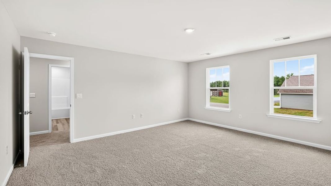 Spacious, unfurnished interior of a new home in Ravencrest, Roebuck (Image 35).