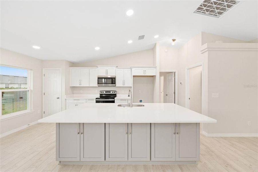 Furnished interior view inside a new home in , Belleview (Image 3).