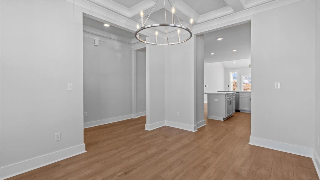 Furnished interior view inside a new home in Woodglen, Piedmont (Image 7).