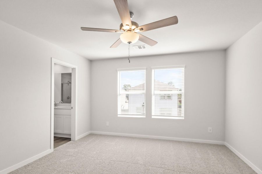 Spacious, unfurnished interior of a new home in Northpark South, Porter (Image 15). Spacious, unfurnished interior of a new home in Northpark South, Porter (Image 15).