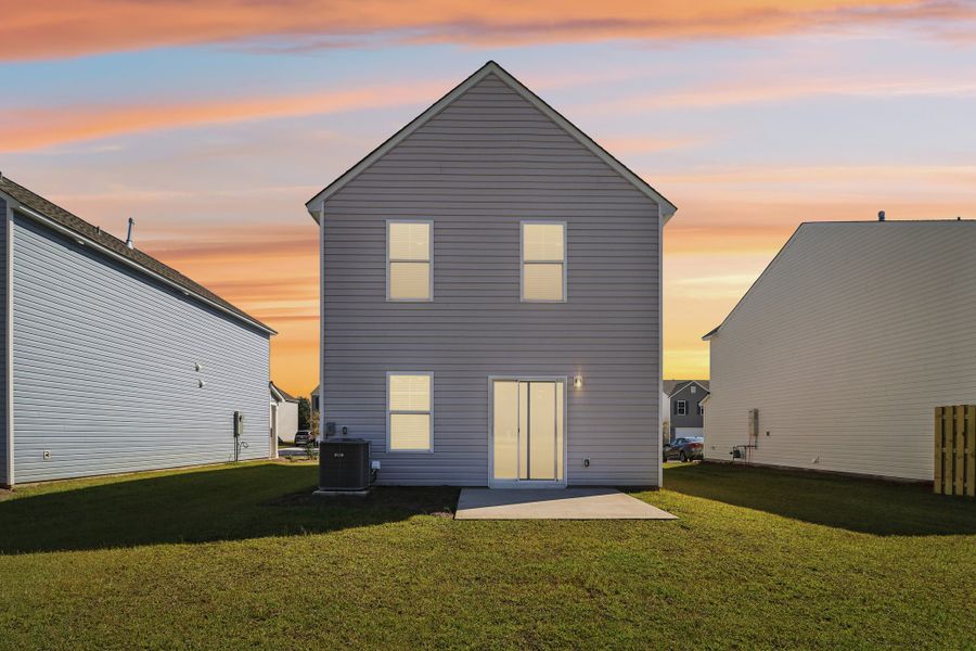 Representative exterior photo of a completed home built from the Pittman by Great Southern Homes in Hazelwood, Boiling Springs, SC (Image 10).