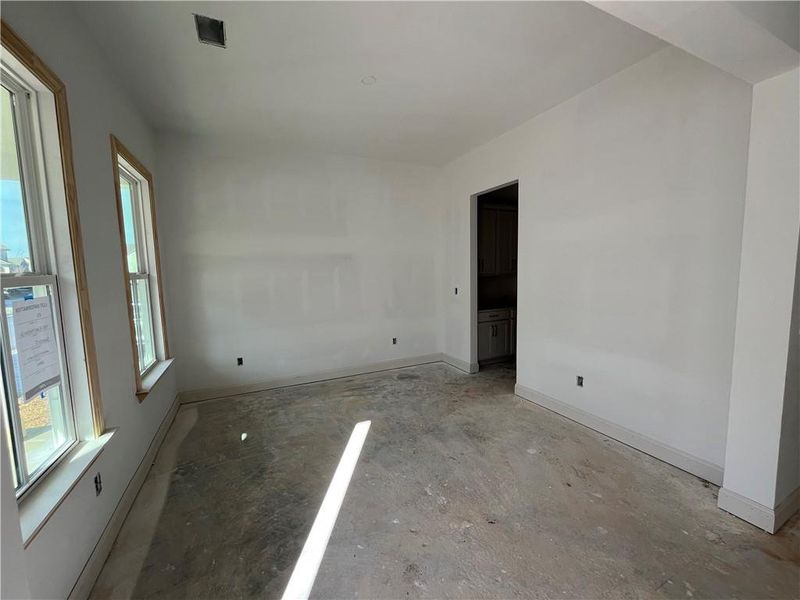 In-progress construction of a new home in East Harbor II at Chestatee, Dawsonville, GA (Image 58).