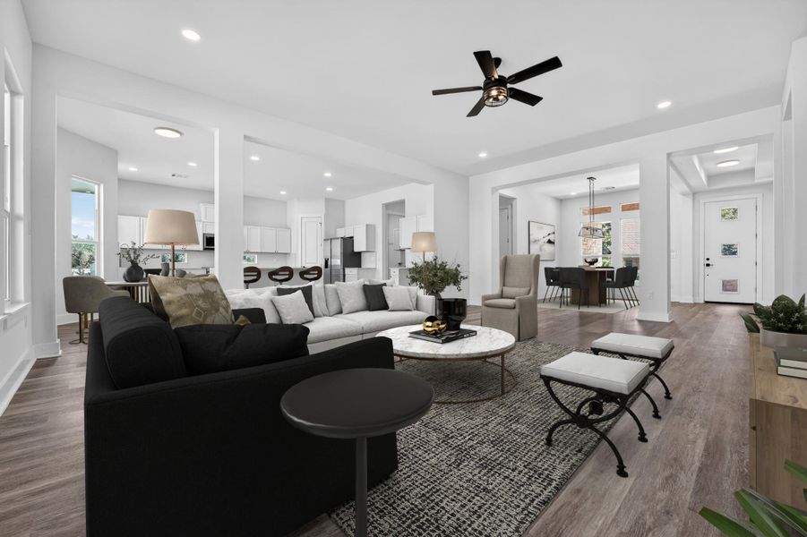Furnished interior view inside a new home in , Horseshoe Bay (Image 11).