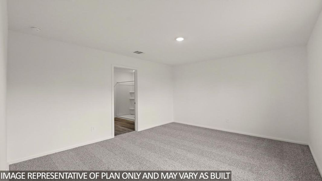 Spacious, unfurnished interior of a new home in The Canopies, Splendora (Image 17).