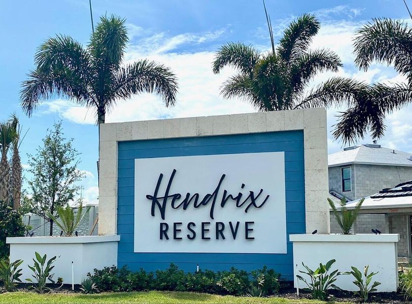 Front exterior of a new home in Hendrix Reserve, Lake Worth, FL, highlighting curb appeal (Image 2). Front exterior of a new home in Hendrix Reserve, Lake Worth, FL, highlighting curb appeal (Image 2).
