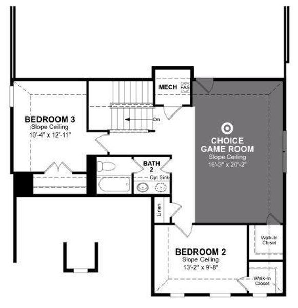 Beazer Homes Stark Farms Cascade Floorplan.