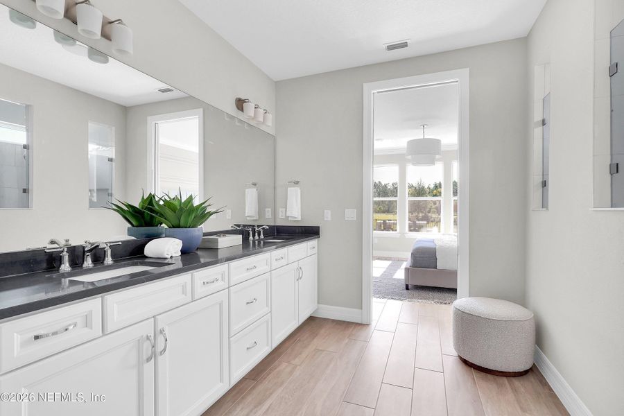 Furnished interior view inside a new home in , Yulee (Image 19).