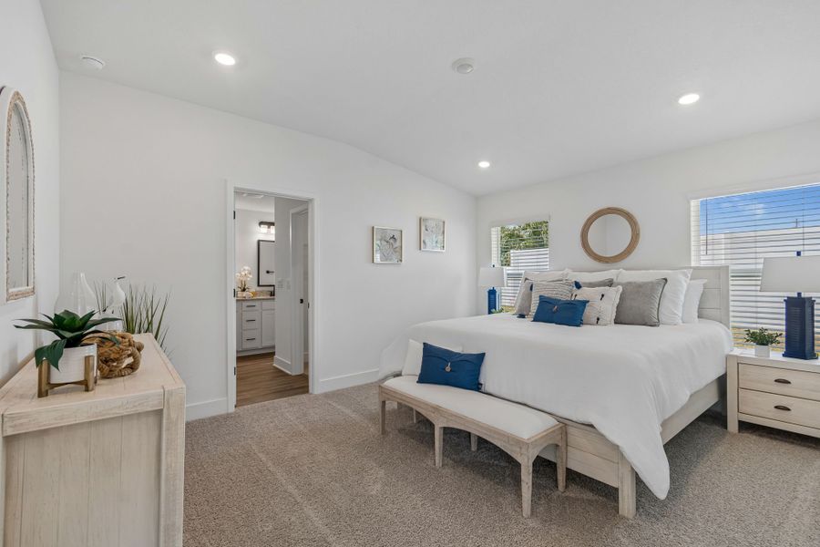 Representative furnished interior of a home built from the 1515 by Adams Homes in Winding Oaks, Weeki Wachee (Image 20).