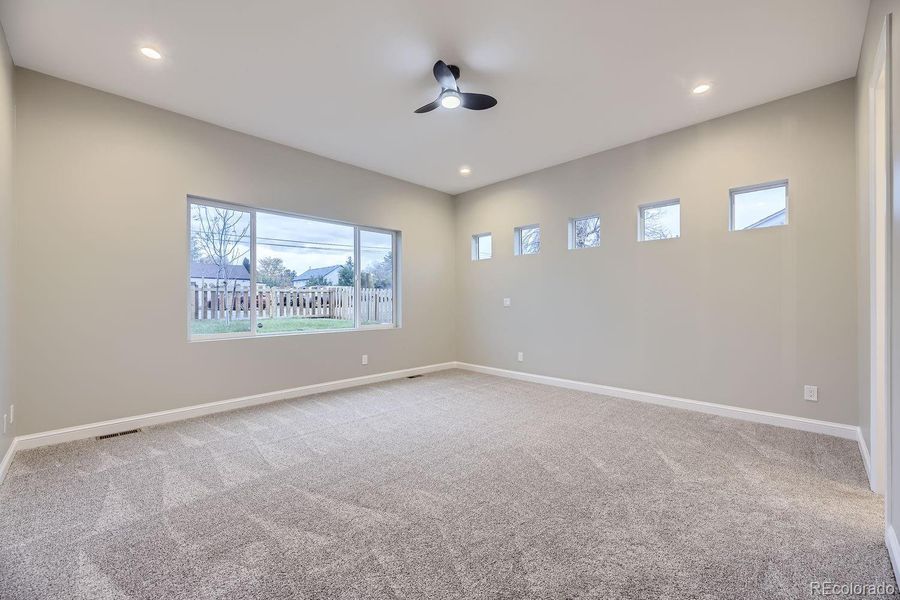 Main Floor Additional Primary Bedroom