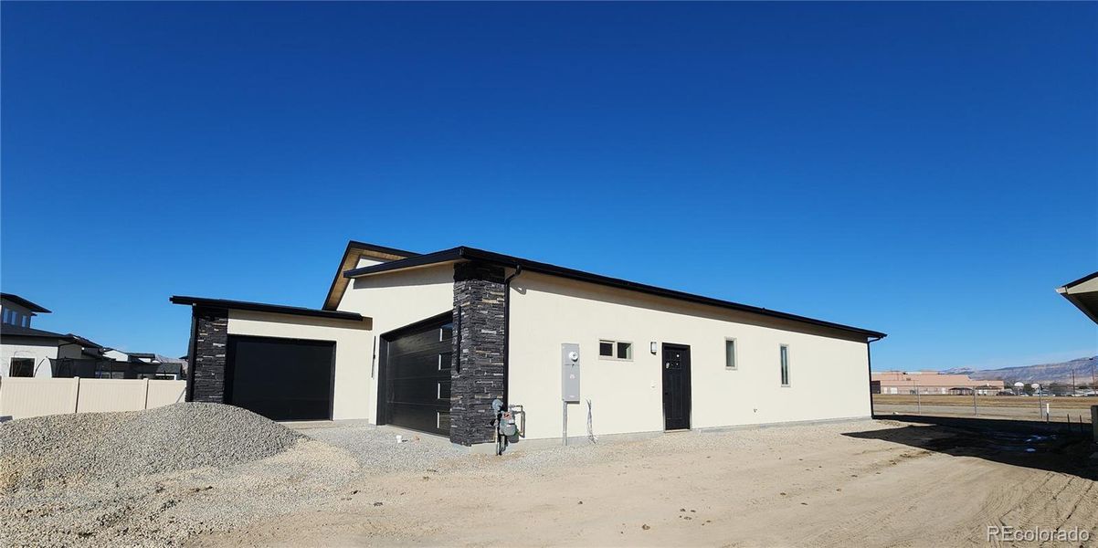 South of house with RV parking