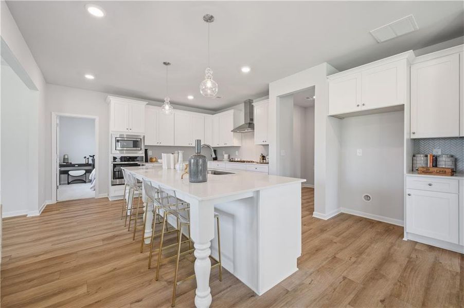 Furnished interior view inside a new home in Brighton, Locust Grove (Image 28).