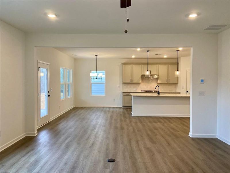 Spacious, unfurnished interior of a new home in Arbors at Richland Creek, Buford (Image 24). Spacious, unfurnished interior of a new home in Arbors at Richland Creek, Buford (Image 24).